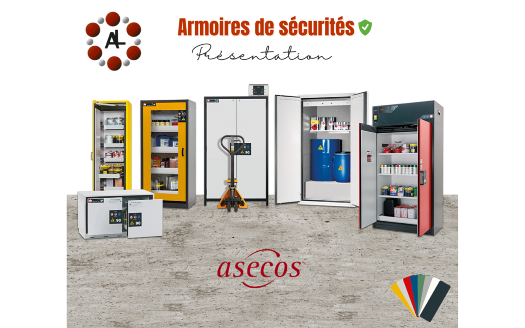Les armoires de sécurité Asecos GmbH