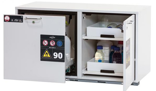 Armoires de sécurité pour laboratoire d'Asecos, distribué par Analytic Lab