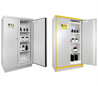 Distributeur d'armoires de sécurité Trionyx, partenaire d'Analytic Lab