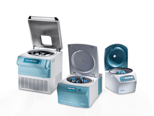 Ensemble de centrifugeuses de la marque Hettich Lab distribué par Analytic Lab