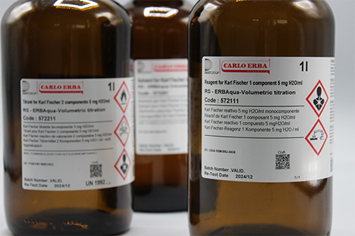 Produits chimiques de notre partenaire Carlo Erba Reagents