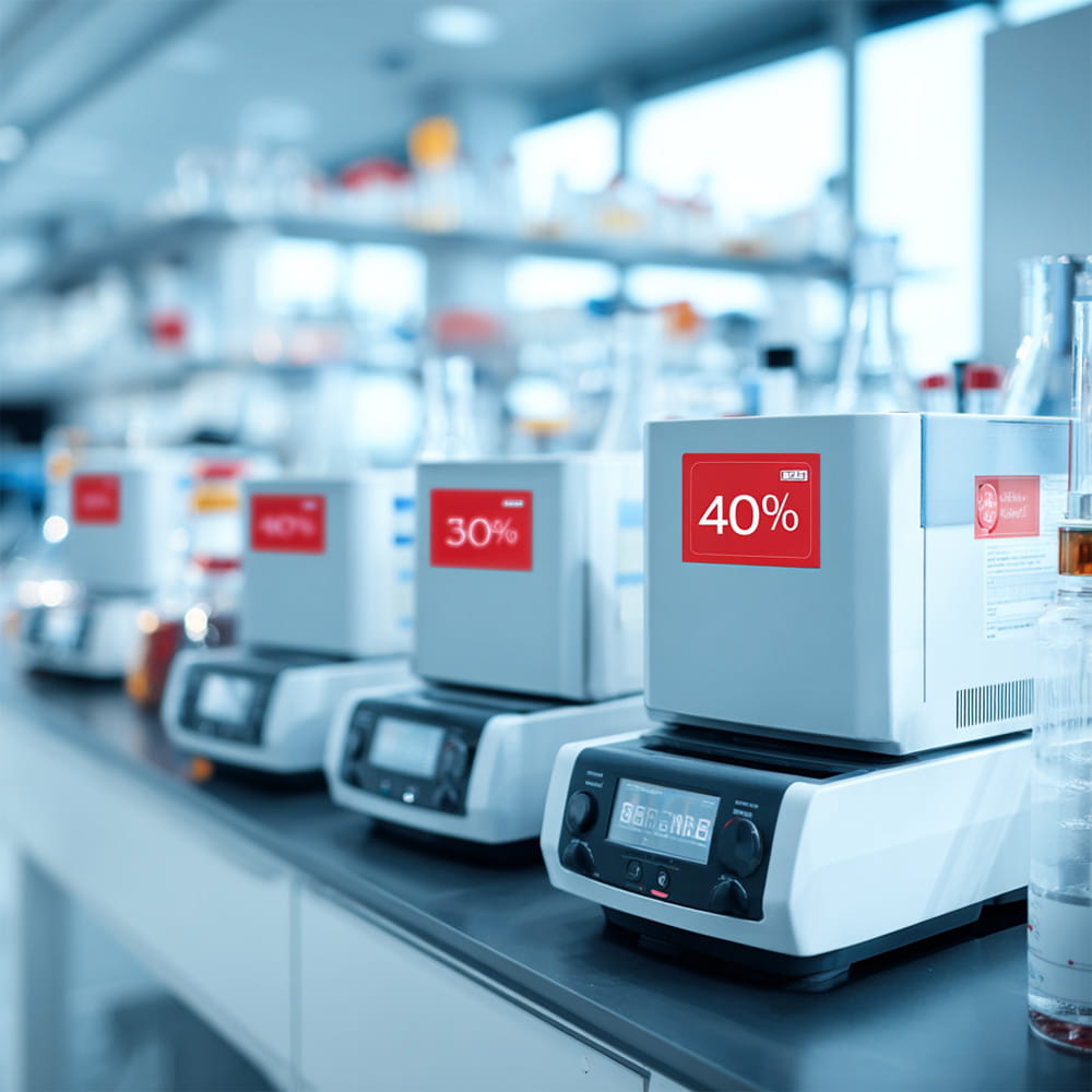 Matériel de laboratoire en vente promotionnelle en tant que partenaire